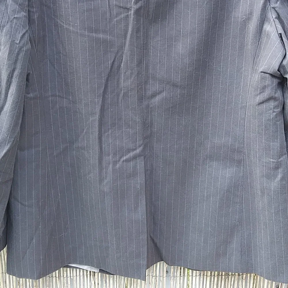 Sean John Suit Jacket Blazer Gray Pinstripe - XL - NWT